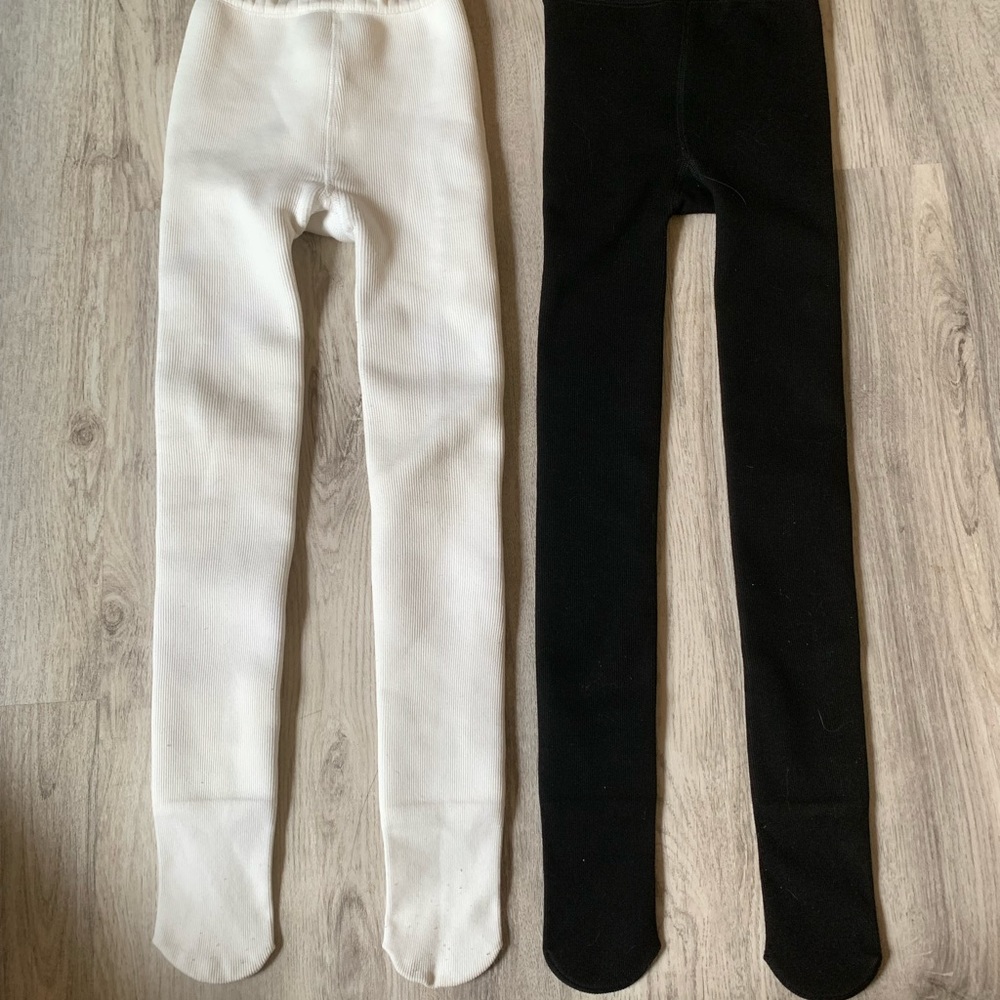 Girl’s fleece tights ($5 for each)